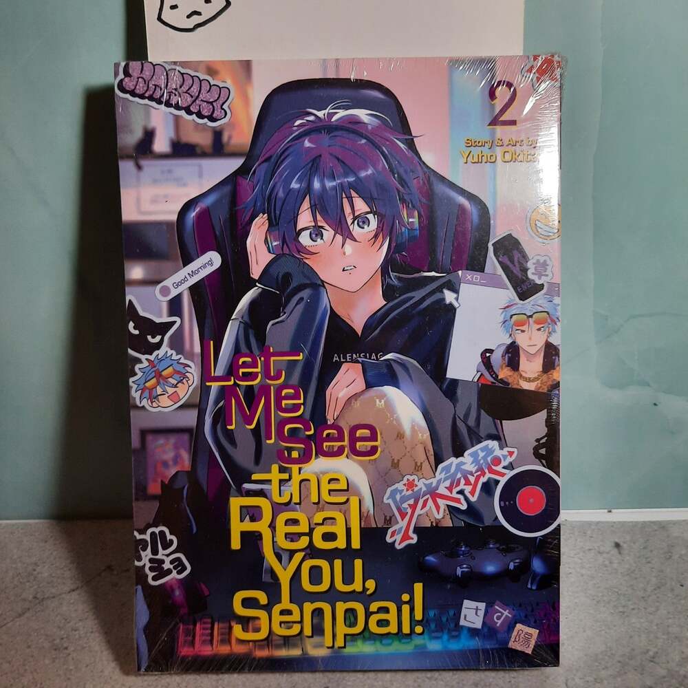 📚 Let Me See the Real You, Senpai! Vol. 2 English Manga Bundle Vtuber Yaoi